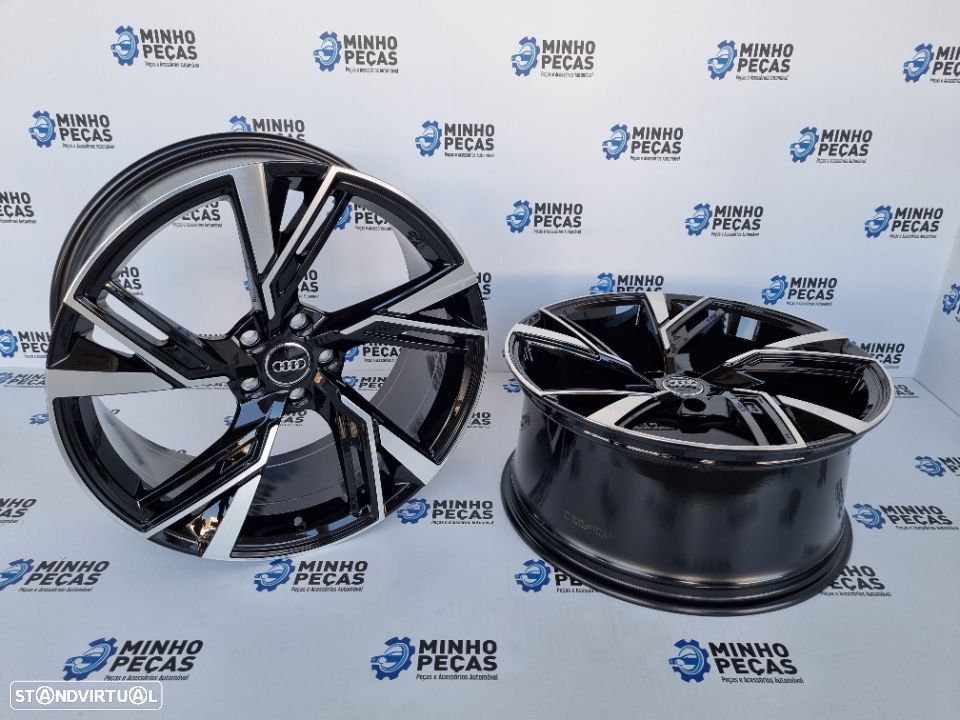 Jantes Audi Novo RS6 em 19 Preto Polido - 4