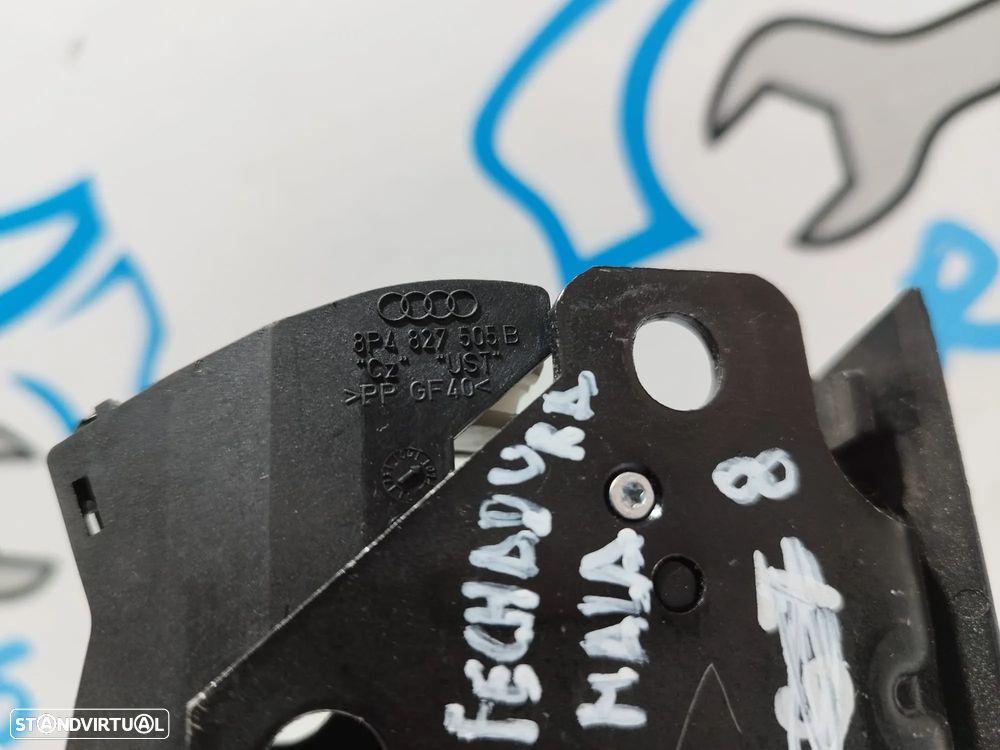 FECHO FECHADURA PORTA MALA AUDI A4 B7 AVANT 8P4827505 8P4827505B 8P4 827 505 B A3 A3 QUATTRO A4 QUATTRO A6 A6 QUATTRO Q7 S4 TT TT QUATTRO TT RS QUATTRO - 3