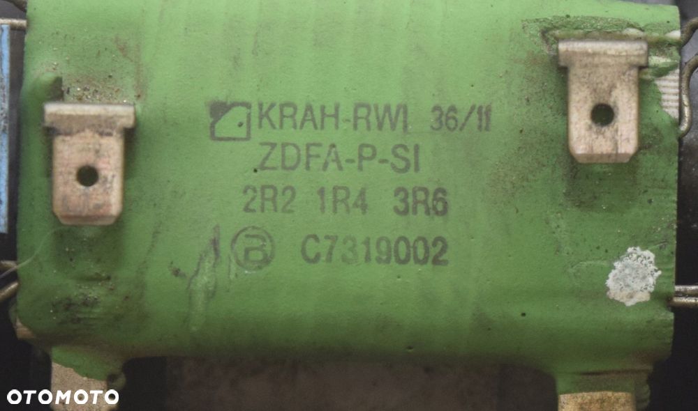 NAWIEW SILNIK DMUCHAWY NAGRZEWNICY DAF XF CF 105 - 2
