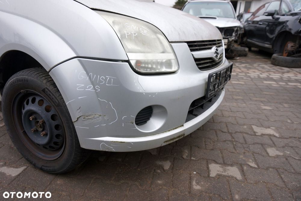 MASKA ZDERZAK BŁOTNIKI LAMPY IGNIS II Z2S  SUZUKI 2003-2011 SREBRNY PRZÓD KOMPLETNY - 29