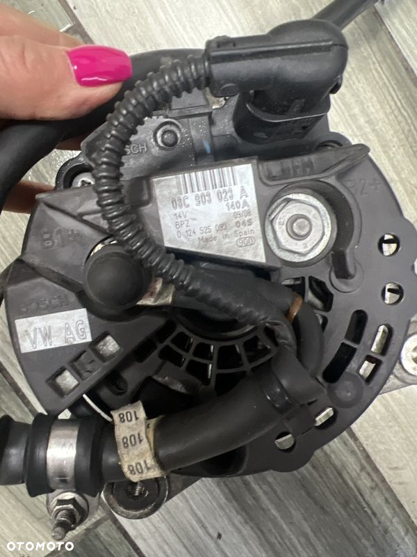 alternator volkswagen eos 1.4 tsi benzyna 03C903023A - 2
