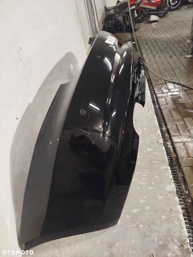 + ZDERZAK TYŁ TYLNY DO BMW 1 I E82 SCHWARZ II 2 CZARNY PDC CZUJNIKI - 2