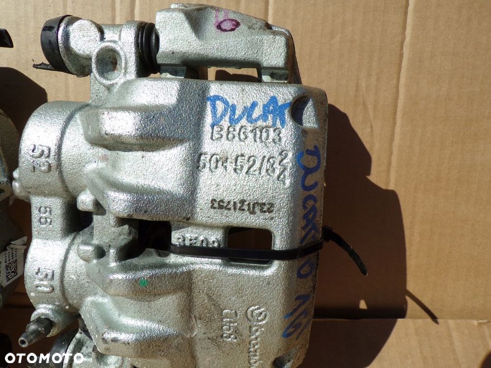 DUCATO 06-zaciski hamulcowe przód NOWE ORYGINAŁ koła 16" WZMOCNIONE komplet - 10