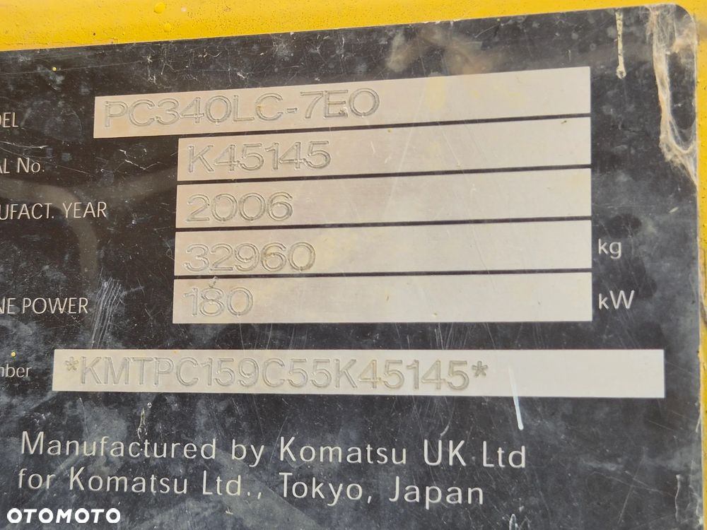Komatsu PC340LC-7 - 4