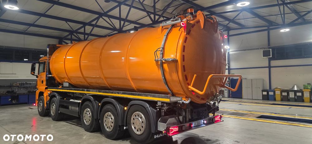 MAN TGS 50.480 Euro5 asenizacyjny 10x4 beczka WUKO cysterna - 9