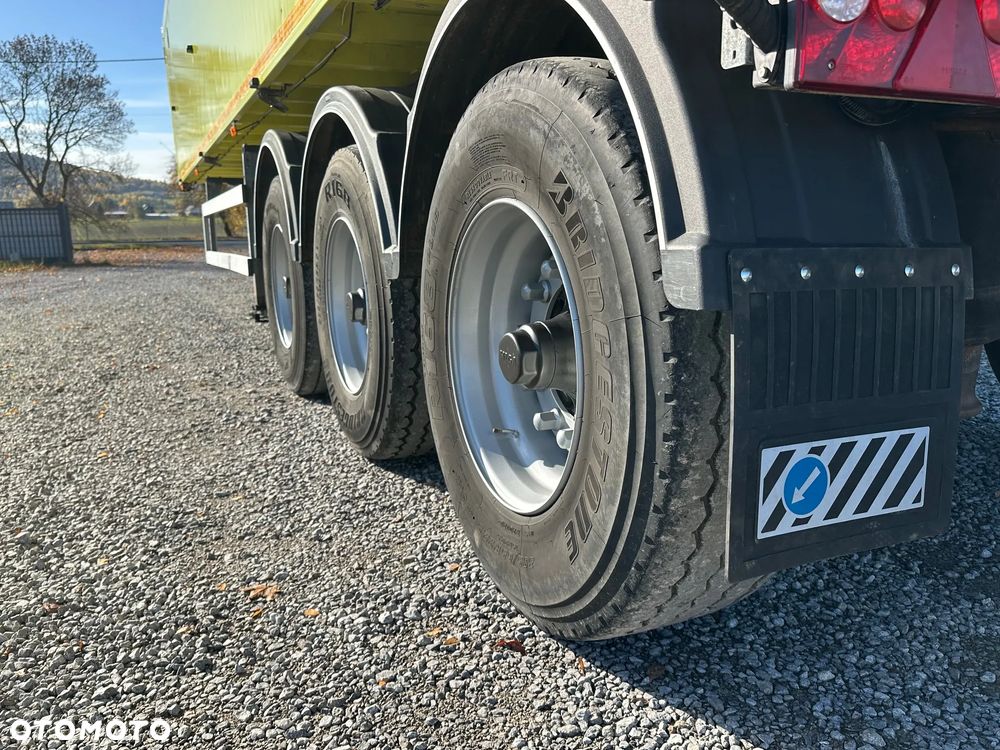 Mega NACZEPA / WYWROTKA / 45M3 / KLAPO- DRZWI /OŚ PODNOSZONA - 12