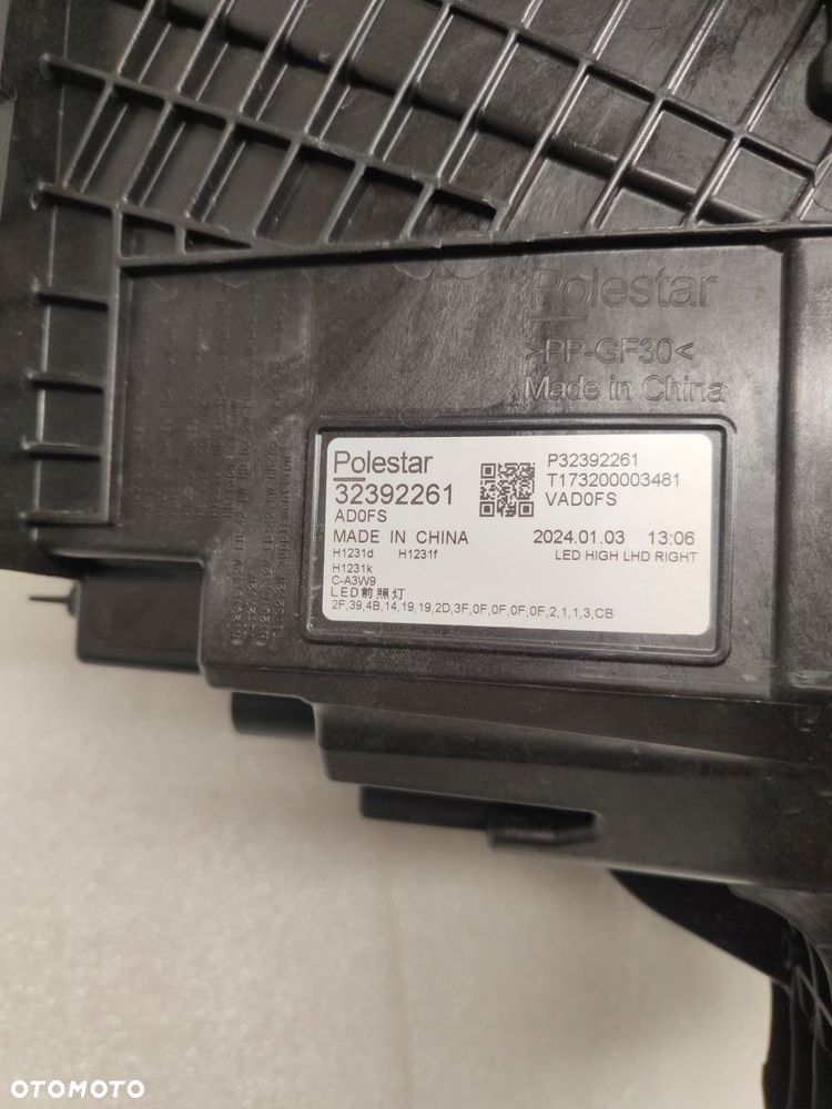 volvo polestar 3 iii full led lampa prawy przód 32392261 - 4
