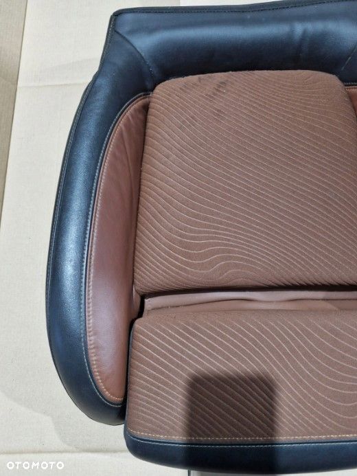Fotel siedzisko fotela pasażera prawe skóra brązowa Opel Mokka podgrzewane - 4