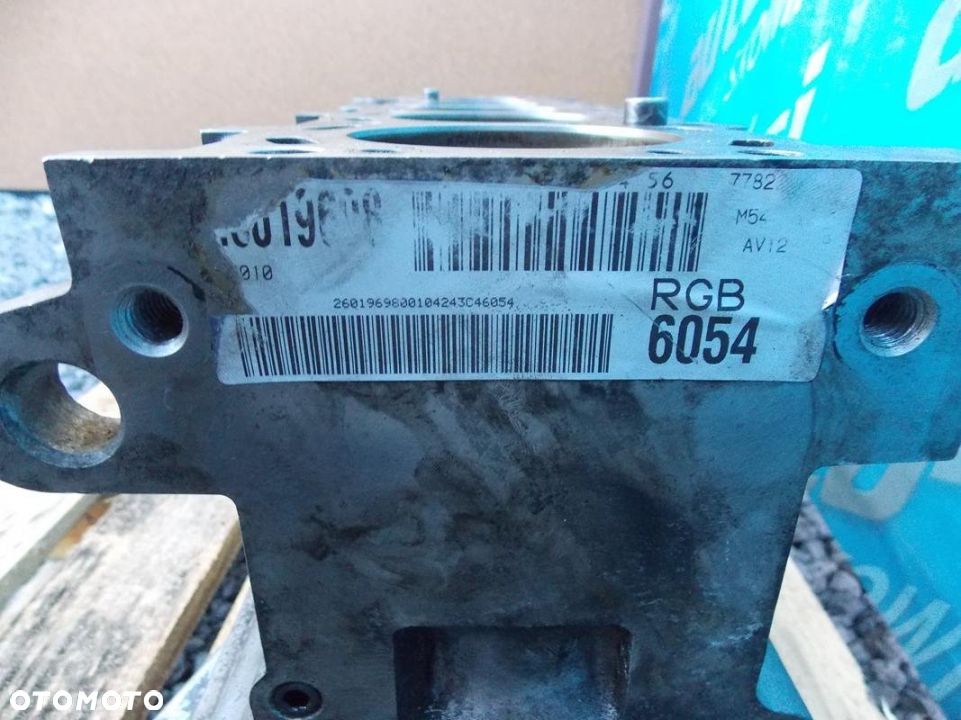 BLOK SILNIKA WAŁ TŁOKI BMW E46 E39 2.2 M54 BENZYN - 2