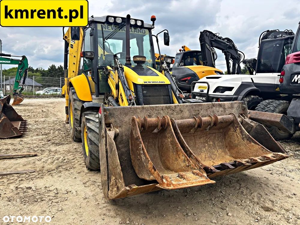 New Holland B110B KOPARKO-ŁADOWARKA 2011R. | JCB 3CX CAT 428 432 CASE 580 590 NEW HOLLAND 115 - 7
