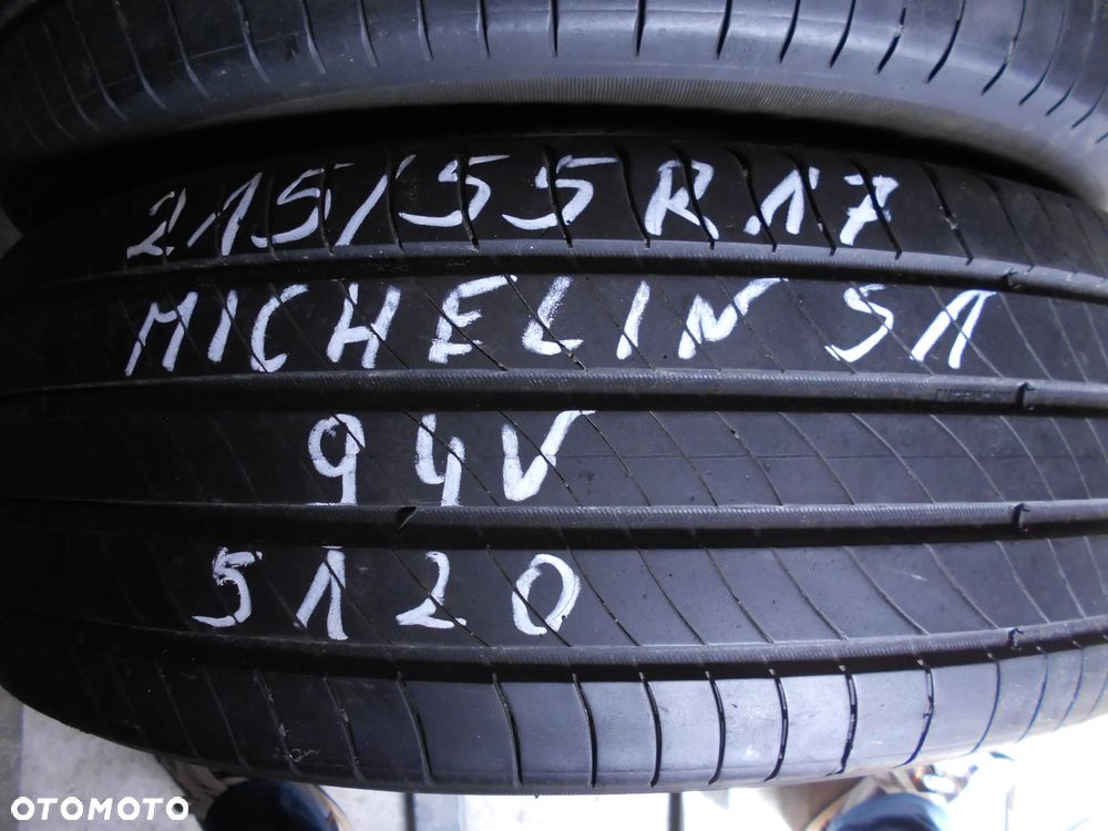 OPONY 215/55R17 MICHELIN PRIMACY 4 S1 DOT 5120 7MM - 3