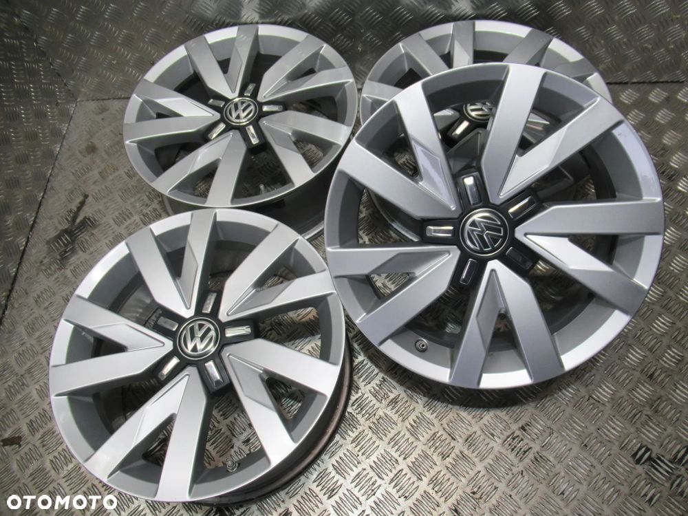 Felgi Vw Passat B7 B8 B9 Golf Caddy T-Roc Tiguan 6,5Jx16 et41 5x112 CZUJNIKI - 2