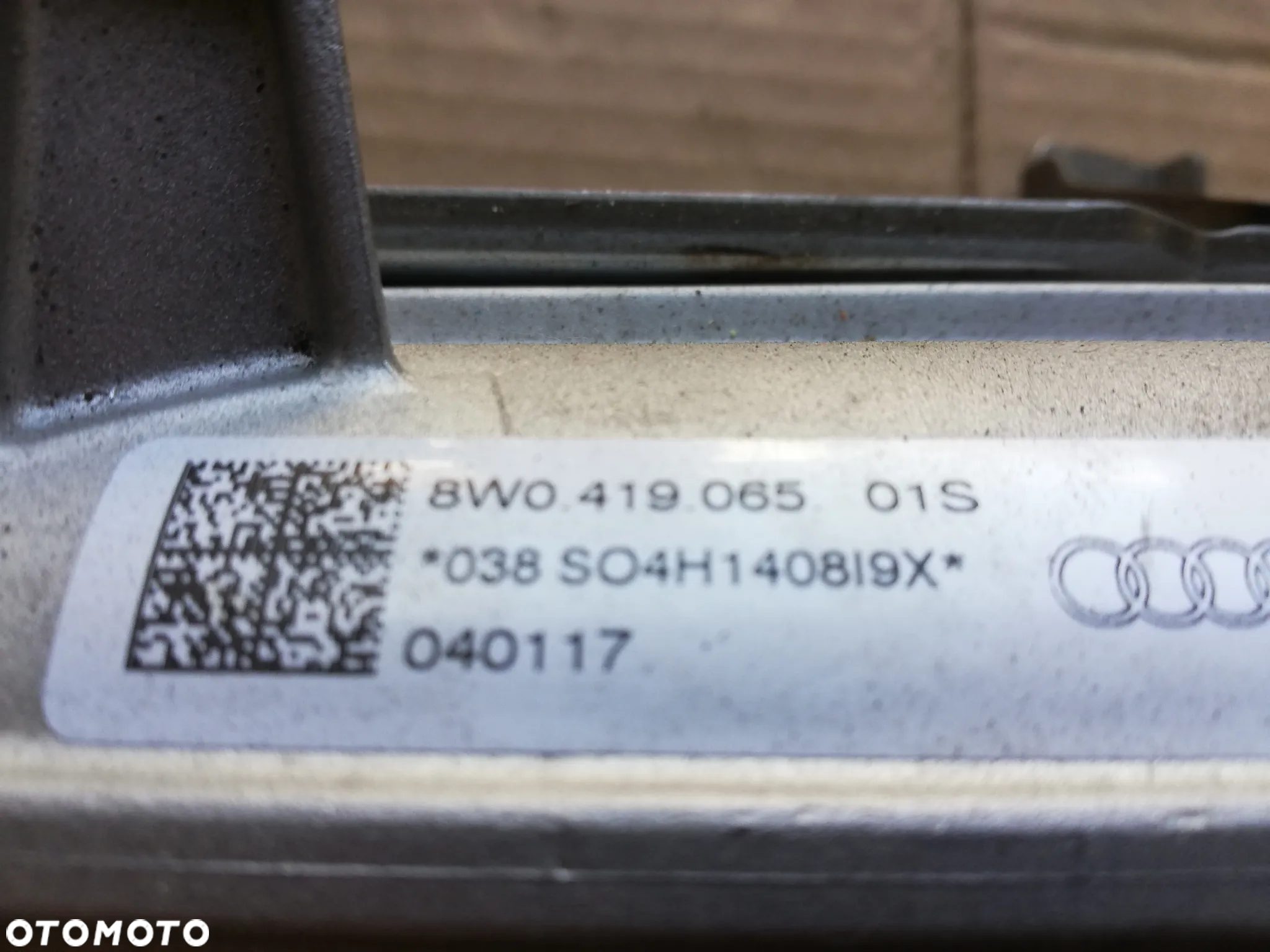 sztyca kolumna kierownicza AUDI A4 B9 A5 8W 8W0419065 - 2