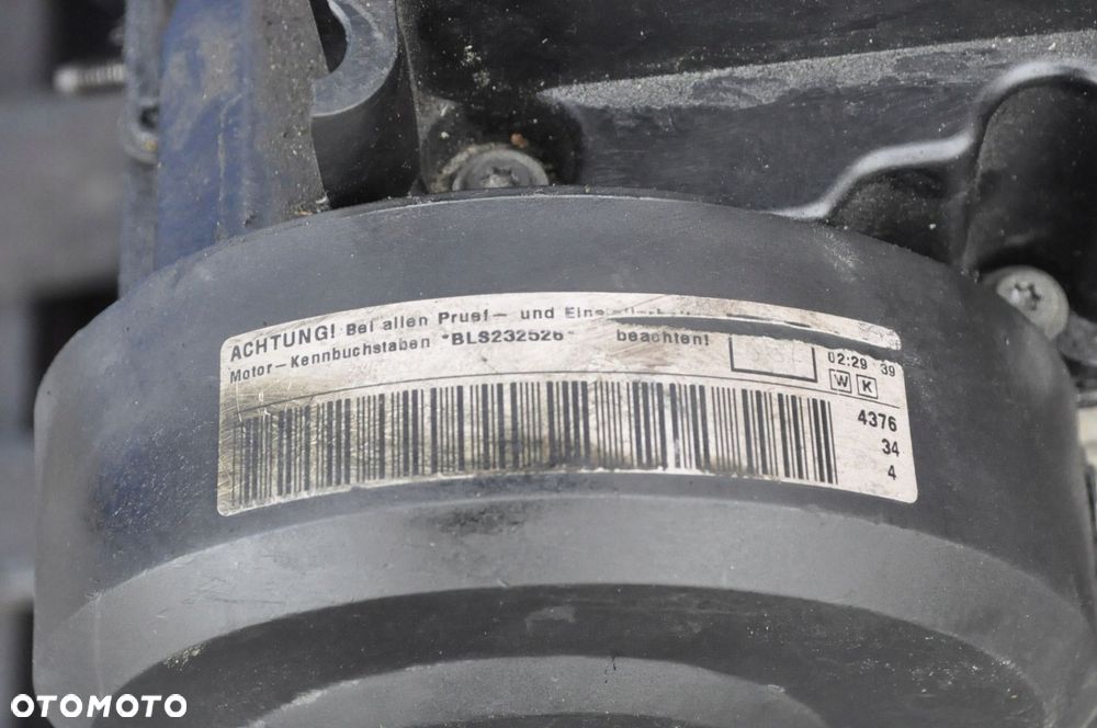 VW PASSAT B6 GOLF V TOURAN LEON II OCTAVIA 1.9 TDI 105KM SILNIK BLS 247tys - 5