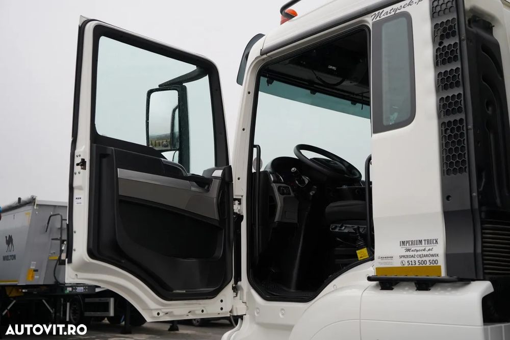 MAN TGS 41.460 / 8X8 / ​​​​BASCULĂ SPATE / KH KIPPER / MANUALĂ / NAVI / EURO 6 - 27