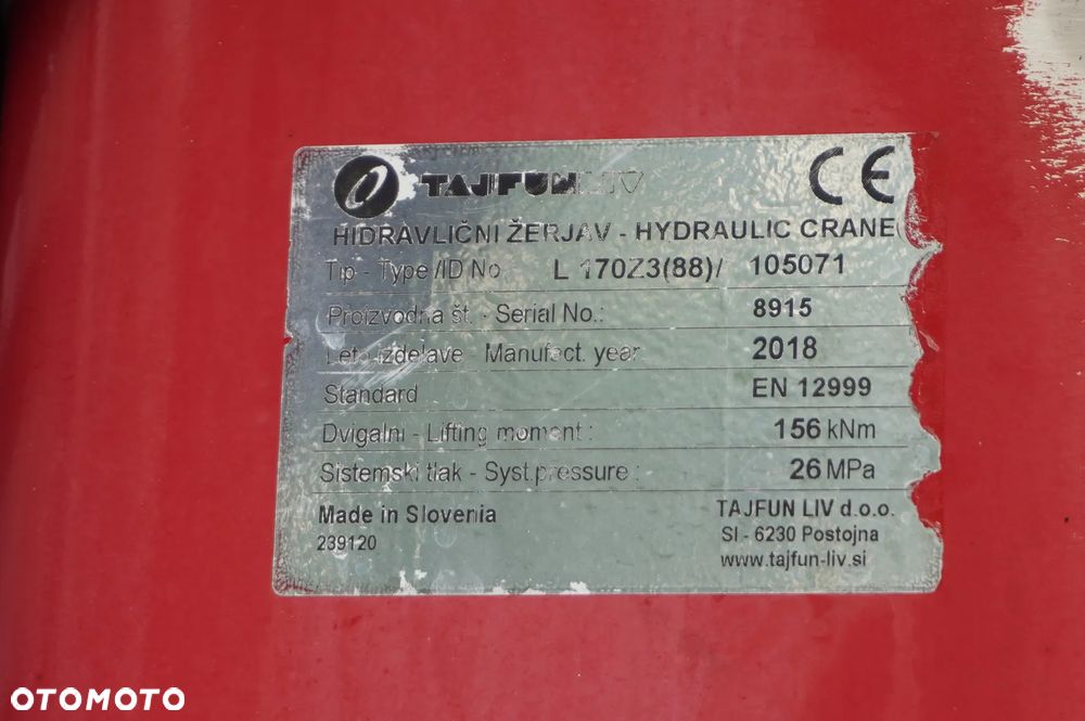 Mercedes-Benz Antos 3240 8x2 / HDS Tajfun 5 t / Zabudowa Śmieciarka Farid Industries / 3 osie skrętne - 24