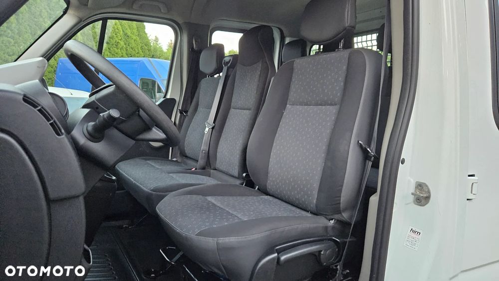 Opel MOVANO 2.3 CDTI 125 KM DUBEL KABINA MASTER DOKA 7 OSÓB SKRZYNIA  KLIMA - 23