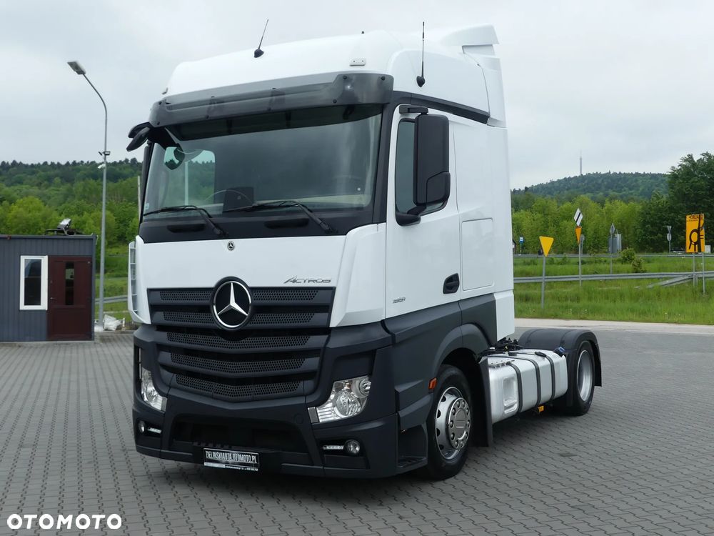 Mercedes-Benz ACTROS 1851 / EURO 6 / LOW DECK / IDEALNY STAN / BIG SPACE / - 1