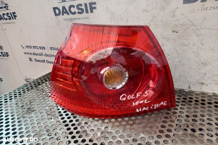 Lampa stop stanga pe aripa Volkswagen VW Golf 5 [2003 - 2009] Hatchba - 1