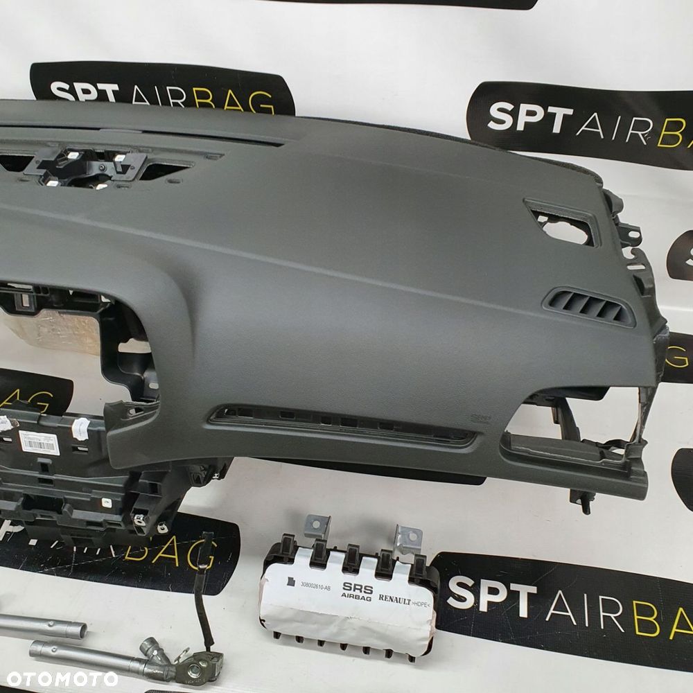 RENAULT MEGANE IV 4 GT DESKA ROZDZIELCZA HEAD UP START STOP KONSOLA KOKPIT PULPIT PODUSZKI AIRBAG AIR BAG PASY KIT SET - 4