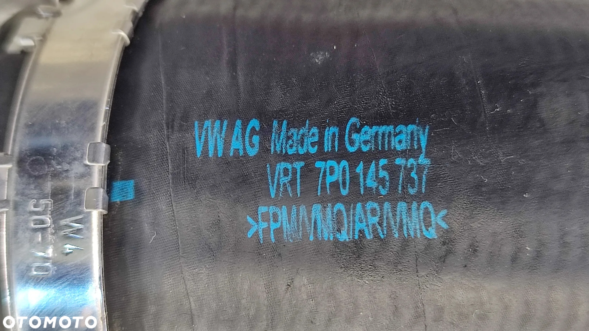 VW TOUAREG 7P CAYENNE 10-18R RURA PRZEWOD WAZ INTERCOOLERA 3.0 7P0145762 A 7P0145737 - 5