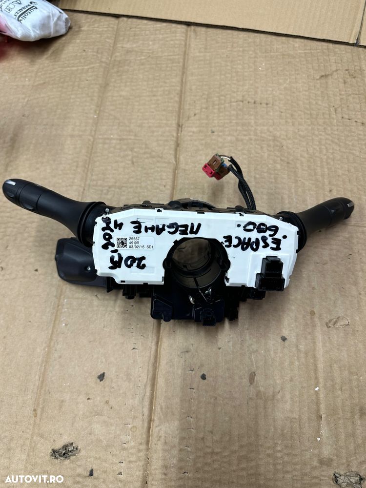 Folie, Manete lumini, stergatoare RENAULT ESPACE , MEGANE 4 an 2015-2022 cod 255674919R - 2