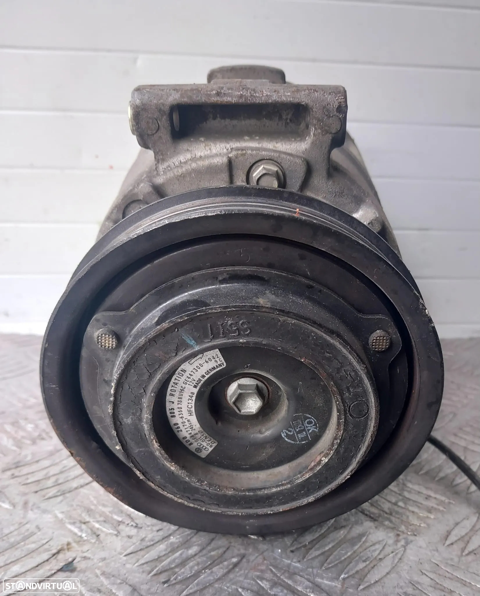 Compressor Ar Condicionado Audi Ref: 8D0260805J/8D0260808/GE447220-8180/7SBU16C/AWX - 2