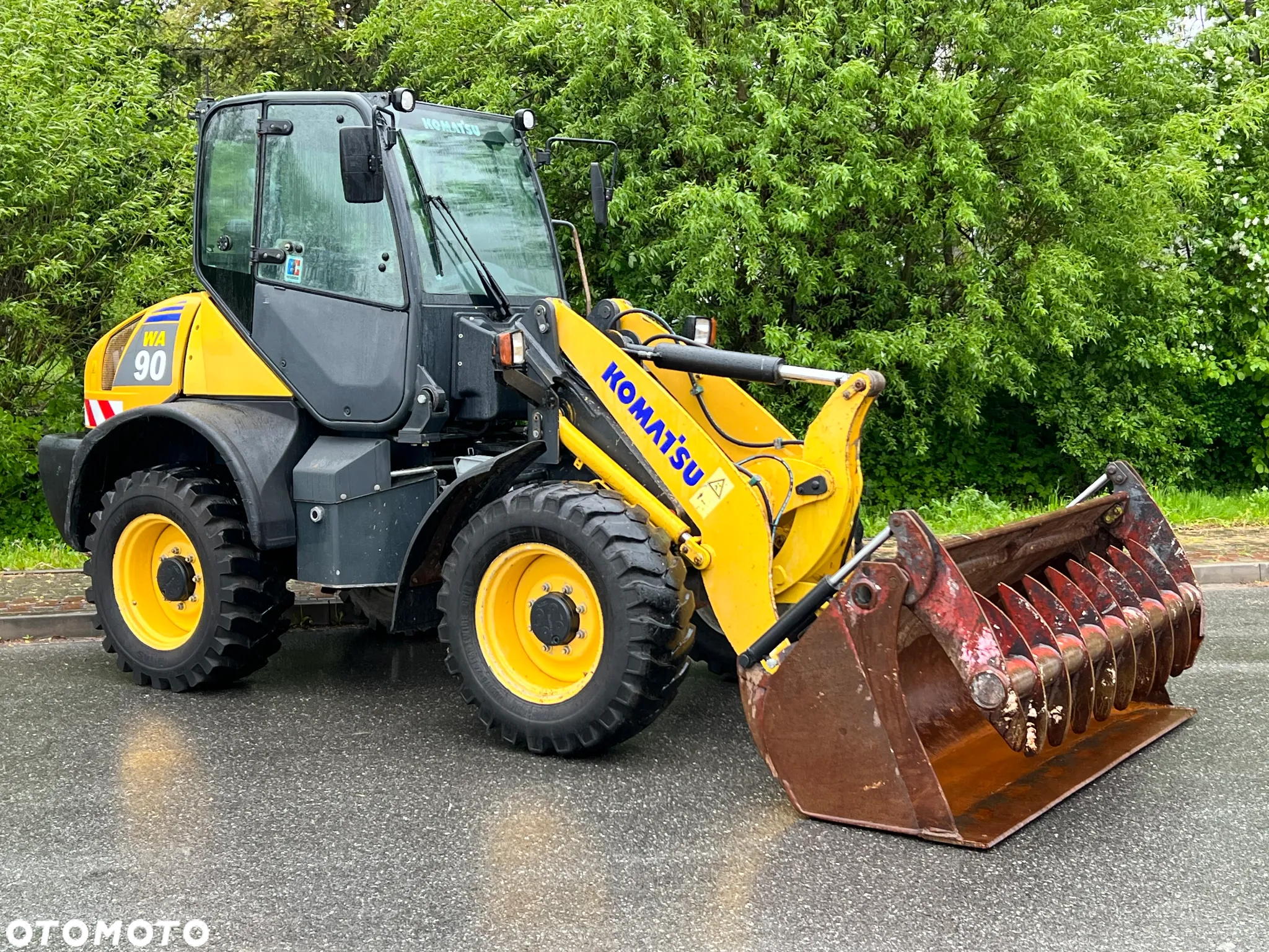 Komatsu Ładowarka KOMATSU WA 90 STAN IDEALNY - 2
