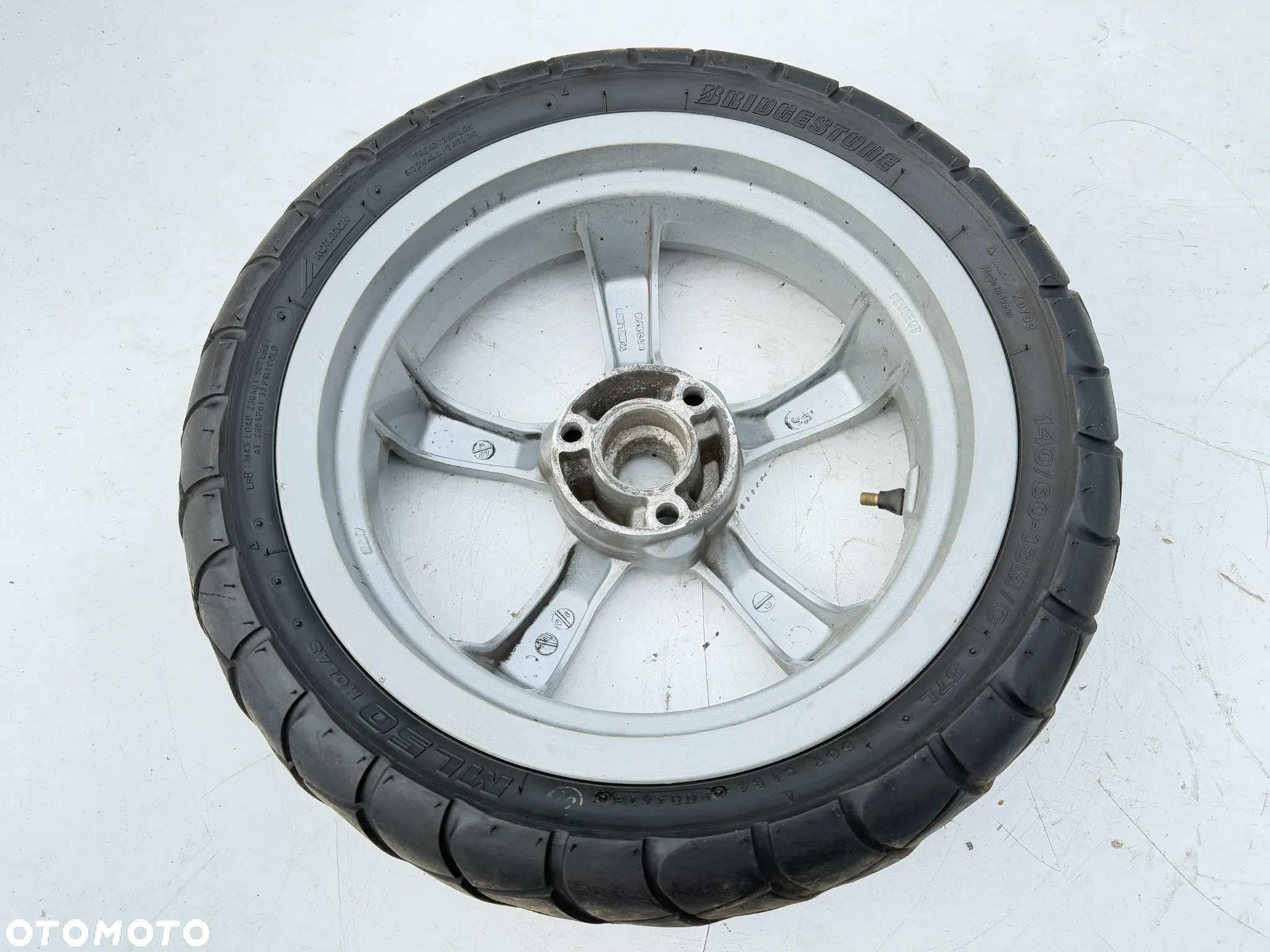 Felga tył  Peugeot Satelis I   125   06-12r - 4