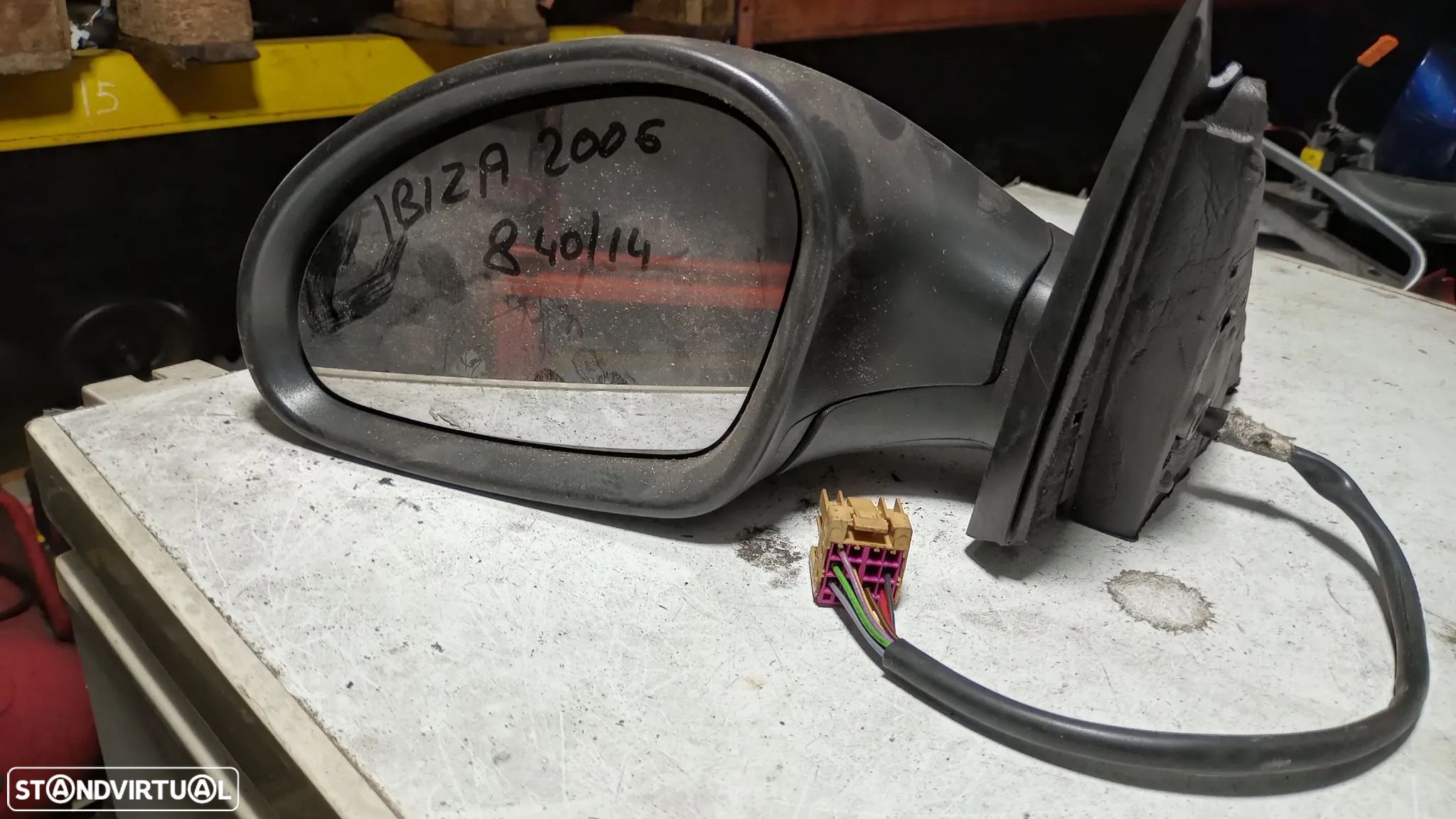 Retrovisor Seat Ibiza Esquerdo - 1