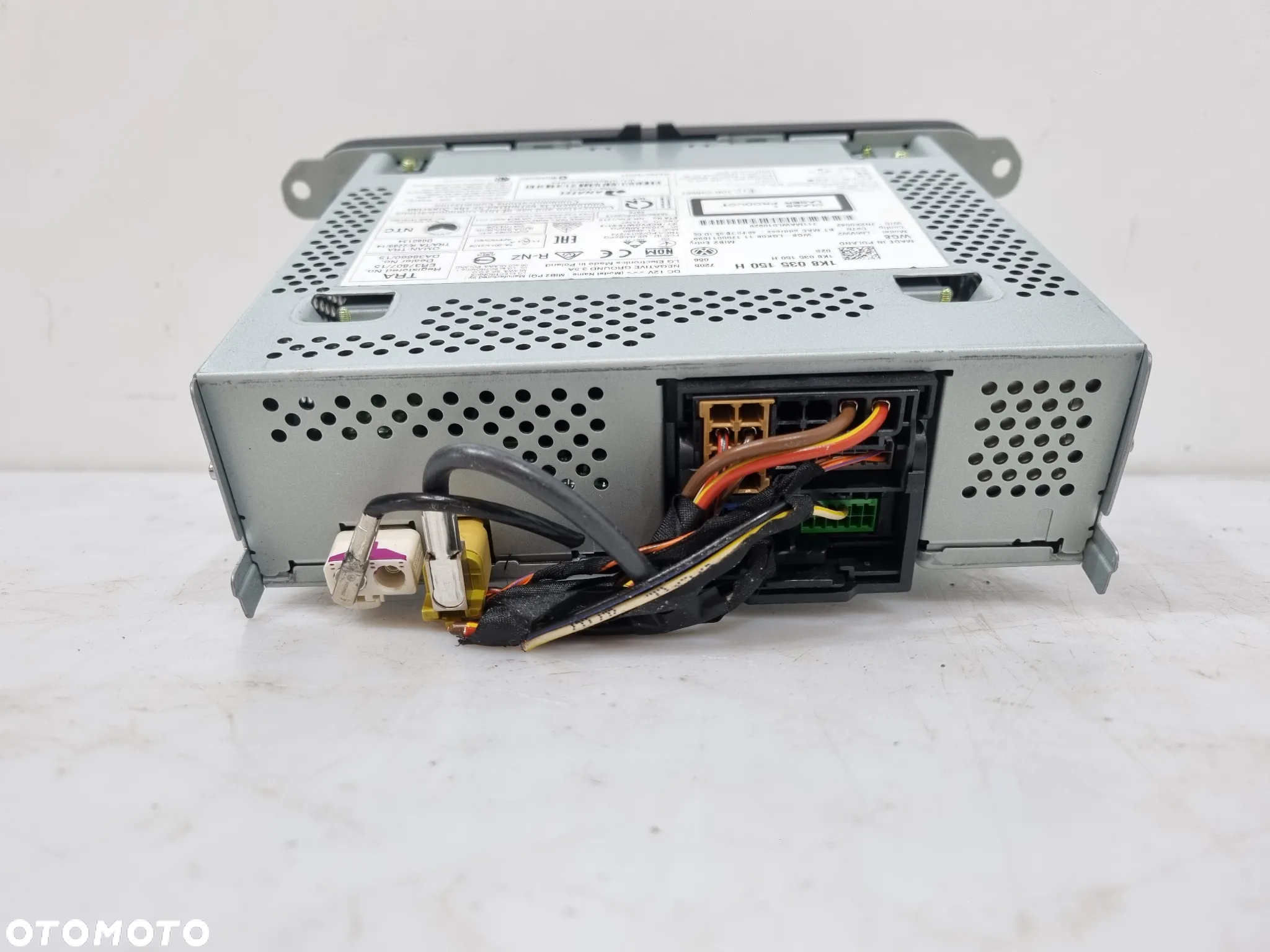 VW CADDY T6 GOLF PASSAT TIGUAN SHARAN RADIO CD 1K8035150H - 4