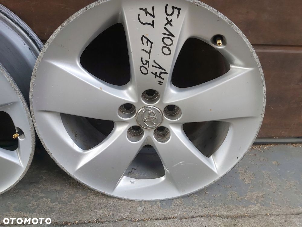 ALUFELGI 17 5 x 100 Toyota Prius Avensis T25 Celica - 7