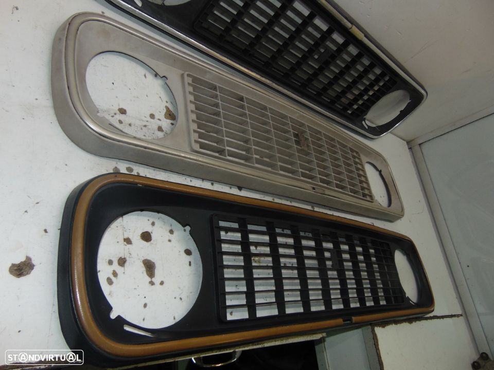 Renault 4l grelhas do capot - 2