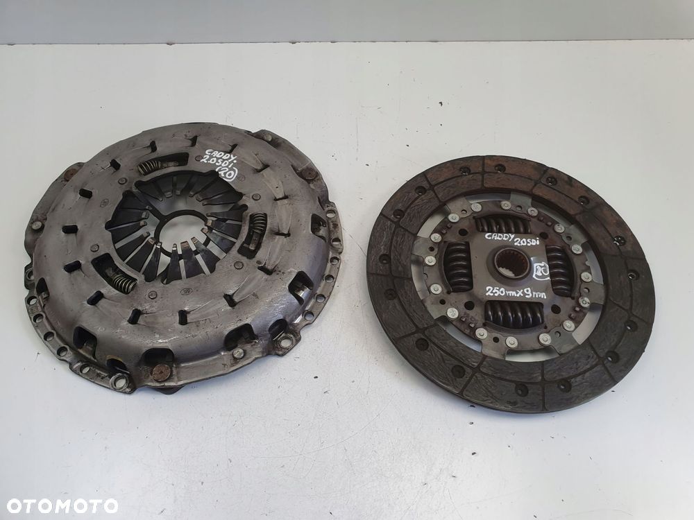 VW Caddy III 2.0 SDI SPRZĘGŁO tarcza docisk 9mm KOMPLET - 1