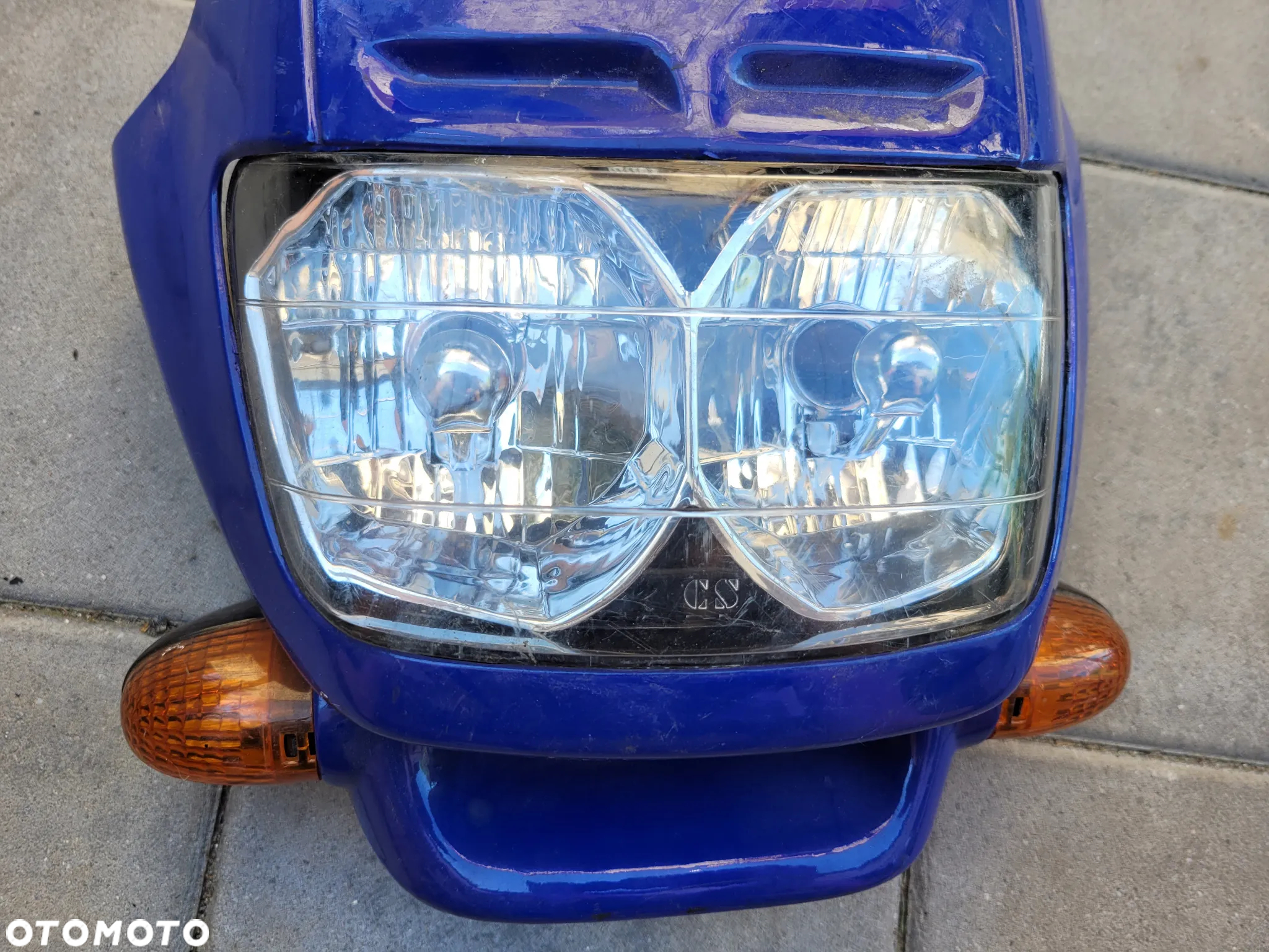 Lampa przód, przednia, reflektor, czacha, czasza, owiewka, kierunkowskazy Derbi Senda 50 - 3