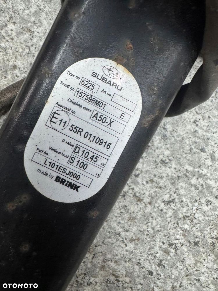 hak holowniczy wiązka subaru forester v 2019-2023 55r 0110916 - 11