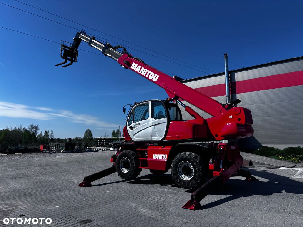 Manitou MRT 2540  MRT 2150  kosz ładowarka obrotowa - 9
