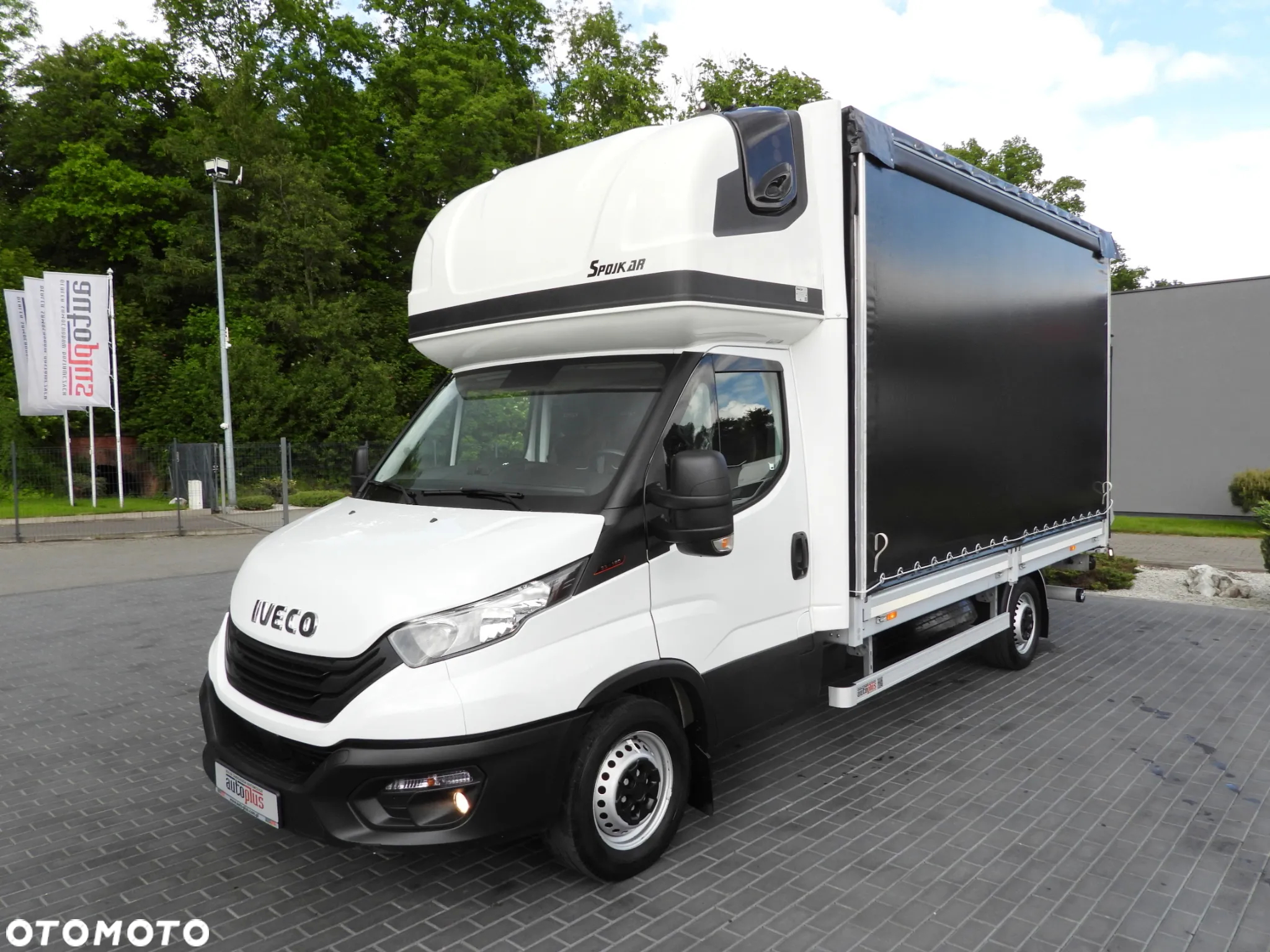 Iveco DAILY 35S18 PLANDEKA WINDA 8 PALET WEBASTO TEMPOMAT KLIMATYZACJA 180KM [ 494459 ] - 7