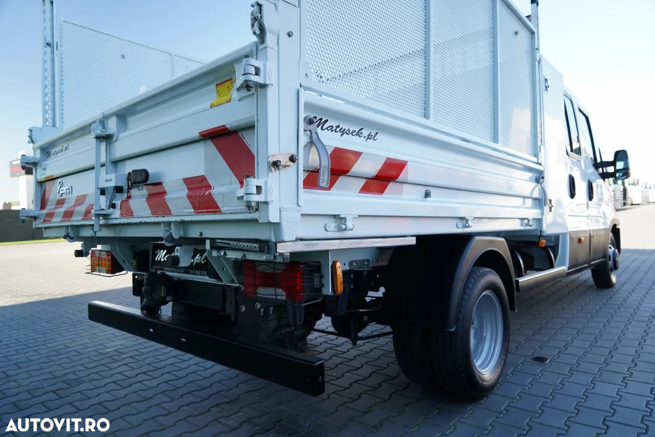 Iveco DAILY 35-140 / CAMION CU OPȚIUNI / BASCULATOR / DUBLU / TRUSA DE SCULE / IMPORTAT / CONTRACT POST-SERVICE - 19