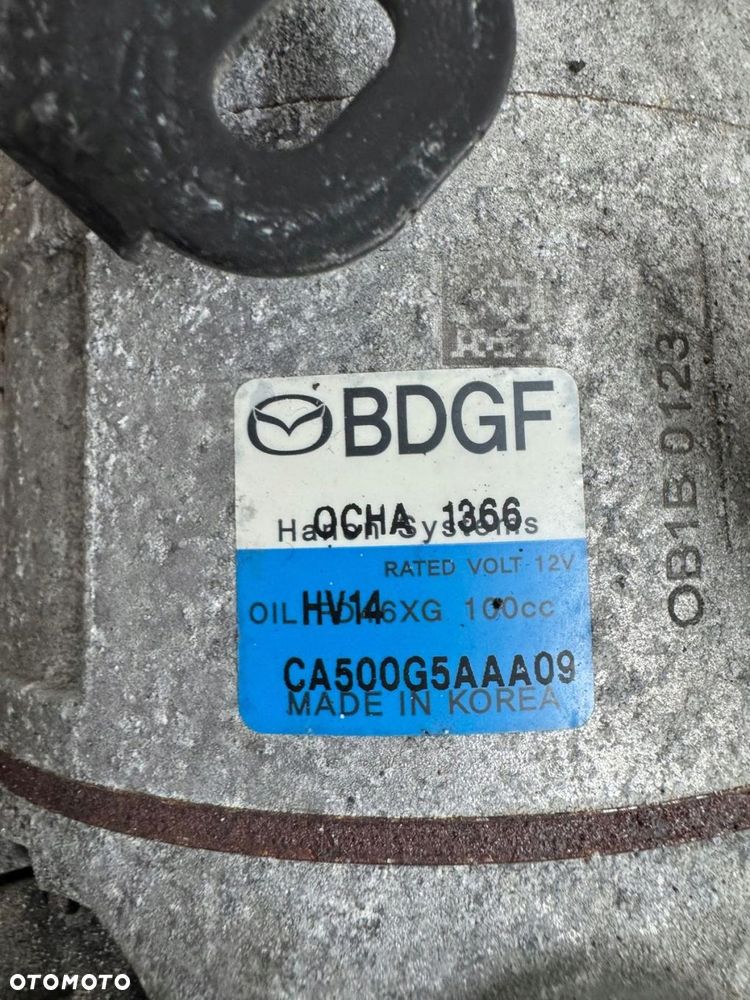 kompresor sprężarka klimatyzacji mazda 3 iv bp 2019-25 2.0 b - 6