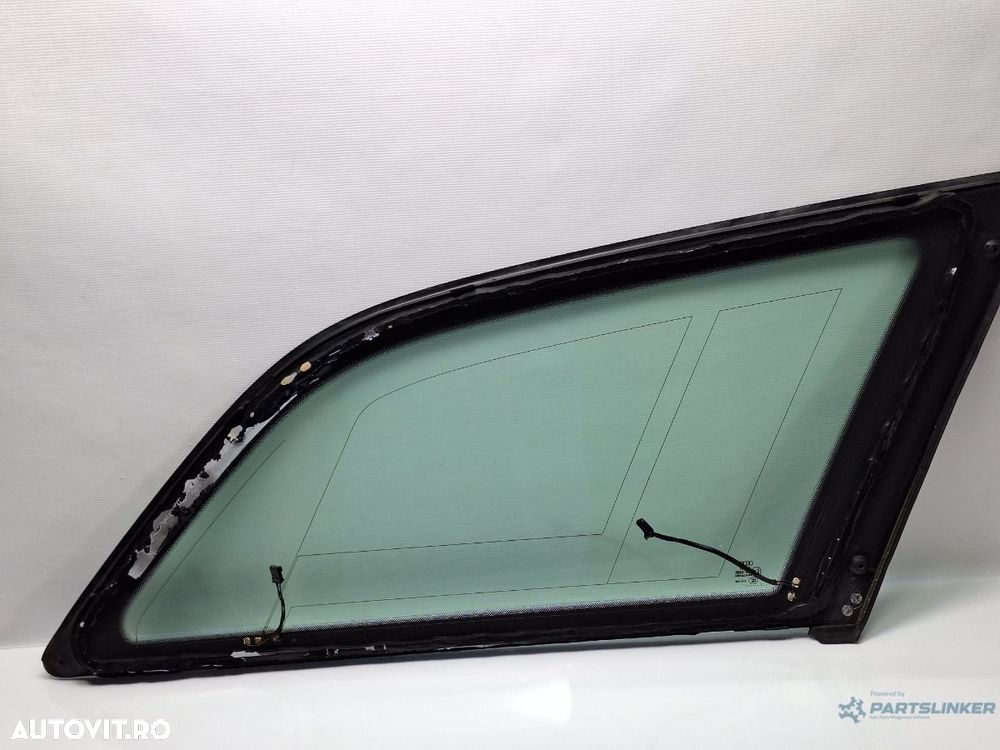 Geam fix lateral stanga spate AUDI A6 III Allroad (4FH, C6) [ 2006 - 2011 ] TDI quattro (CANC) 140KW|190HP OEM 4F9845299K - 4