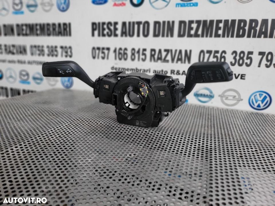 Ansamblu Spira Volan Airbag Manete Maneta Stergatoare Semnalizare Ford Ecosport Fiesta Mk8 Focus - 3