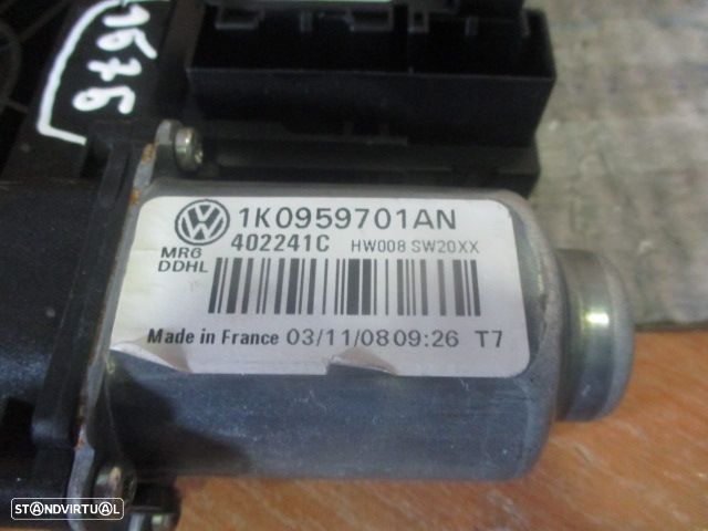 Motor Elevador Vidro 1K0959701AN VW GOLF 6 2009 FE - 2