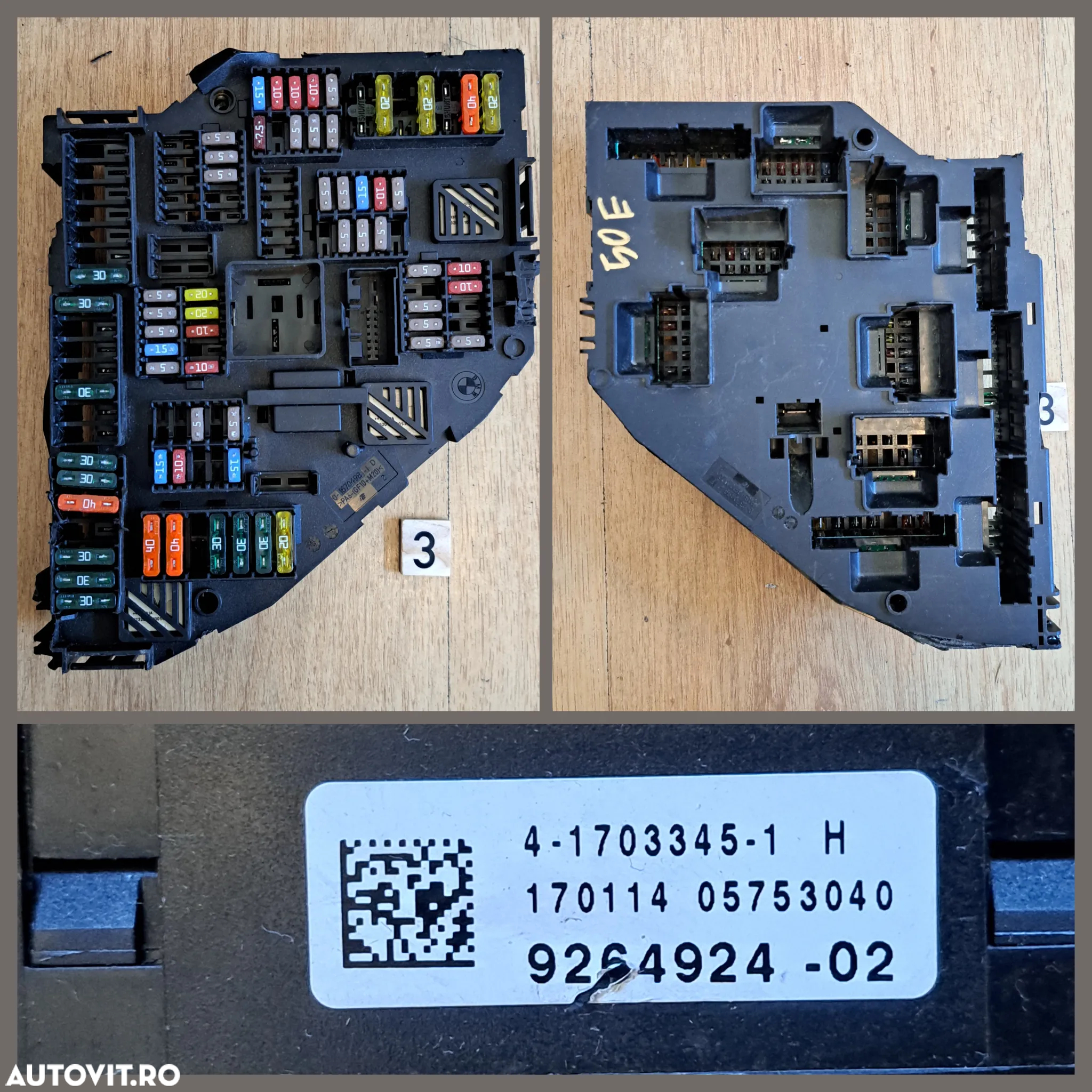 Tablou sigurante fata modul confort cutie sigurante spate BMW Seria 1 2 3 4 5 6 7 X5 X6 F Mercedes w211 - 4