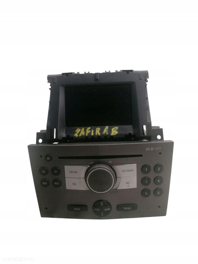 radio cd wyświetlacz opel zafira b 13154304 7643103310 13208089 - 2
