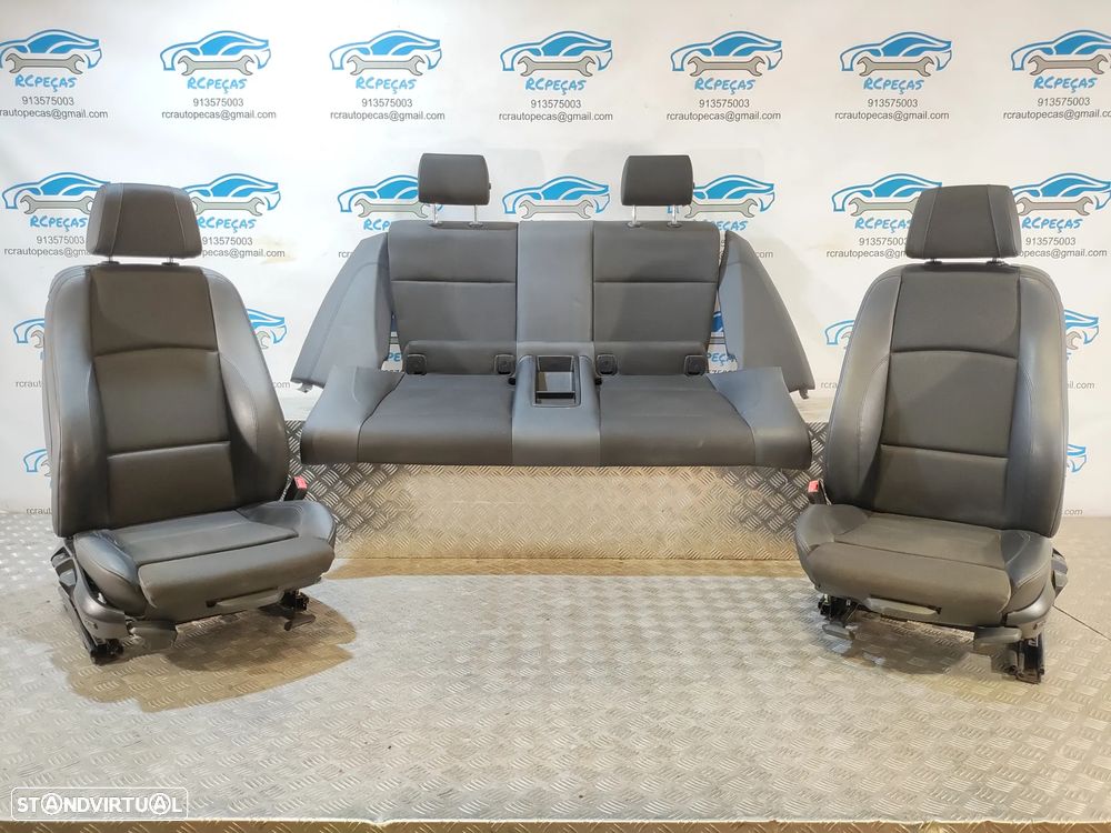 BANCO BANCOS PELE TECIDO ELECTRICOS AIRBAG BMW SERIE 1 E81 PACK M - 2