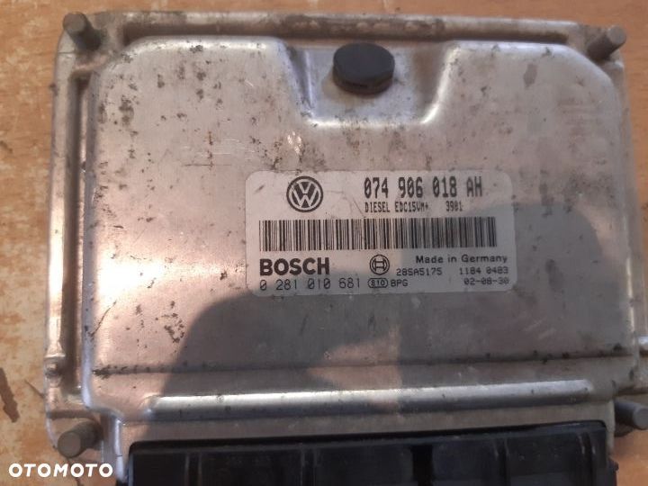 Sterownik komputer silnika vw t4 2.5 tdi synchro - 1