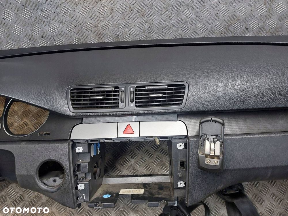ZESTAW AIRBAG KOKPIT DESKA PODUSZKI PASY SCHOWEK VOLKSWAGEN PASSAT B6 - 11