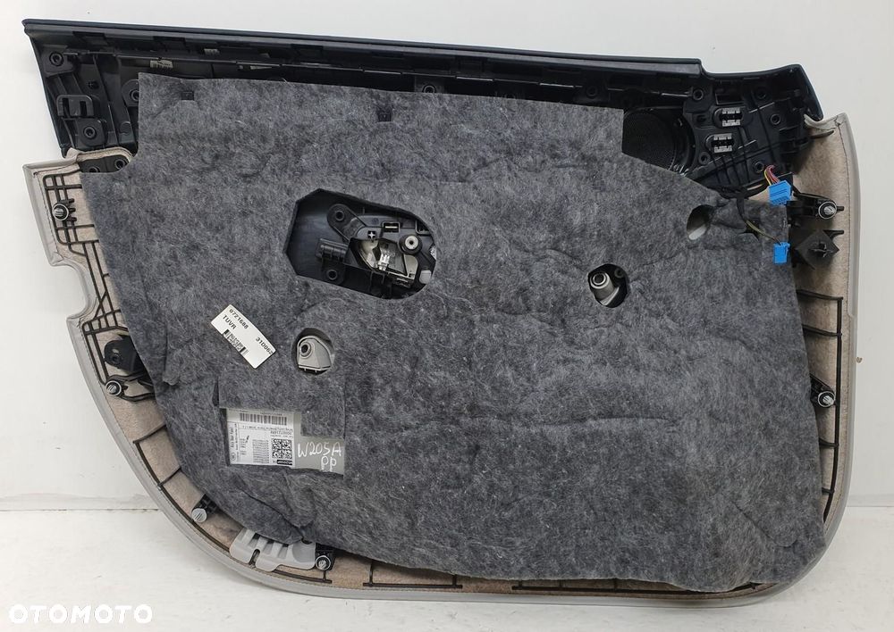 TAPICERKA BOCZEK DRZWI PRAWY PRZÓD MERCEDES W205 A2228200202 EUROPA - 7