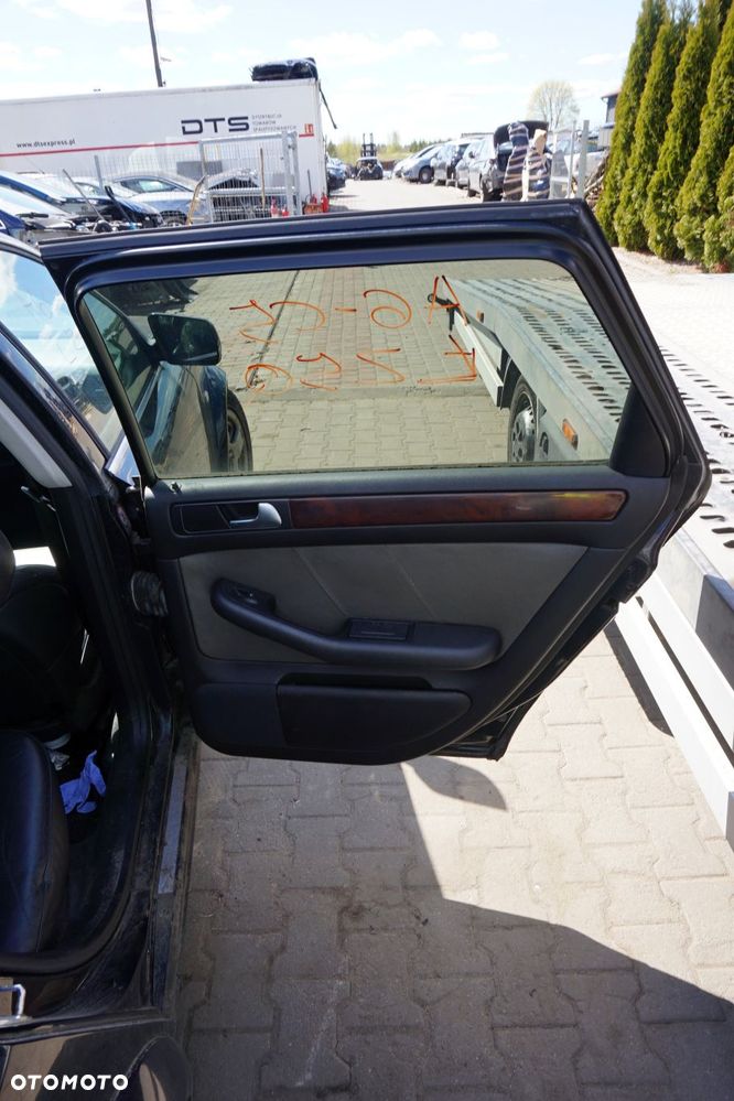 DRZWI TYLNE PRAWE A6 C5 LIFT KOMBI LZ5Q  GRANATOWY AUDI 2001-2004 - 8